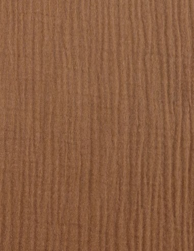 Muselina dublu strat uni - bronz