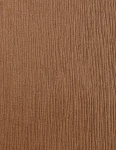 Muselina dublu strat uni - bronz