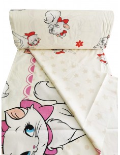 Bumbac satinat cu pisica